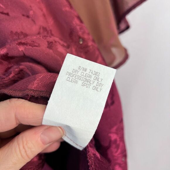 Spencer Alexis Rose Pink Victorian Boho Whimsical Fairy Core Blouse Size Small - Picture 8 of 10